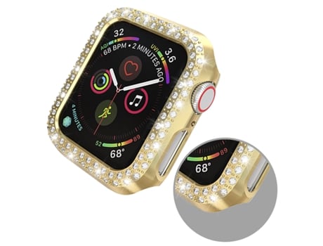 Carcasa de Reloj SLOWMOOSE Apple de Pulsera (Dorado - 44 Mm Série 4 5 6 Se)