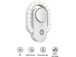 Omni-luz Nocturna Inteligente Con Sensor Dual Purificador De Aire Anión Aromaterapia Toque Suave Luz De Ambiente