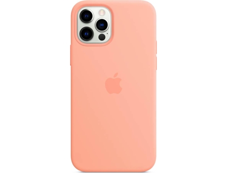 Funda MagSafe iPhone 12, 12 Pro APPLE Silicona Cantaloupe
