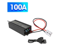 Cargador Lifepo4 de alta corriente, voltaje de salida ajustable, capacidad de carga rápida, CT100A Anderson, UE