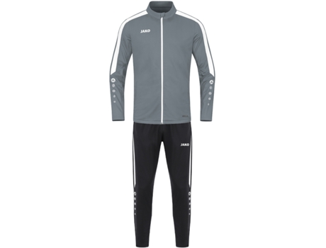 Chándale Unisex para Fitness JAKO Chándal Entrenamiento Power Gris (3XL)