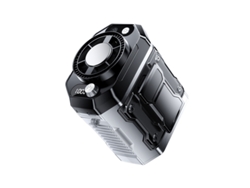 Ventilador Portátil De Cintura E Pescoço, Alta Velocidade, Resfriamento Semicondutor, Efeito Gelo, Longa Autonomia Para Atividades Ao Ar Livre