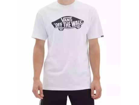 Camiseta de Hombre para Skate VANS OFF THE WALL Corta Vans Blanco (S)