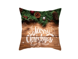 Serie Feliz Navidad Funda Decorativa de Almohada