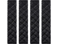 Paquete de 4 protectores de cinturón de seguridad suaves y cómodos para mayor seguridad y protección de los hombros. GOKOCO