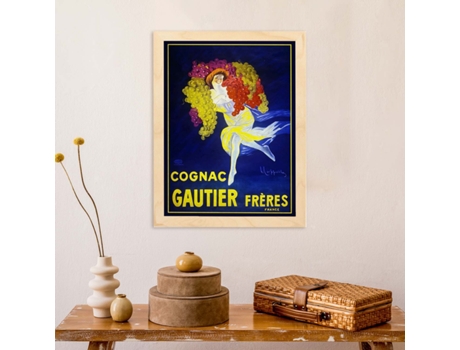 Poster NACNIC Vintage de Coñac Gautier