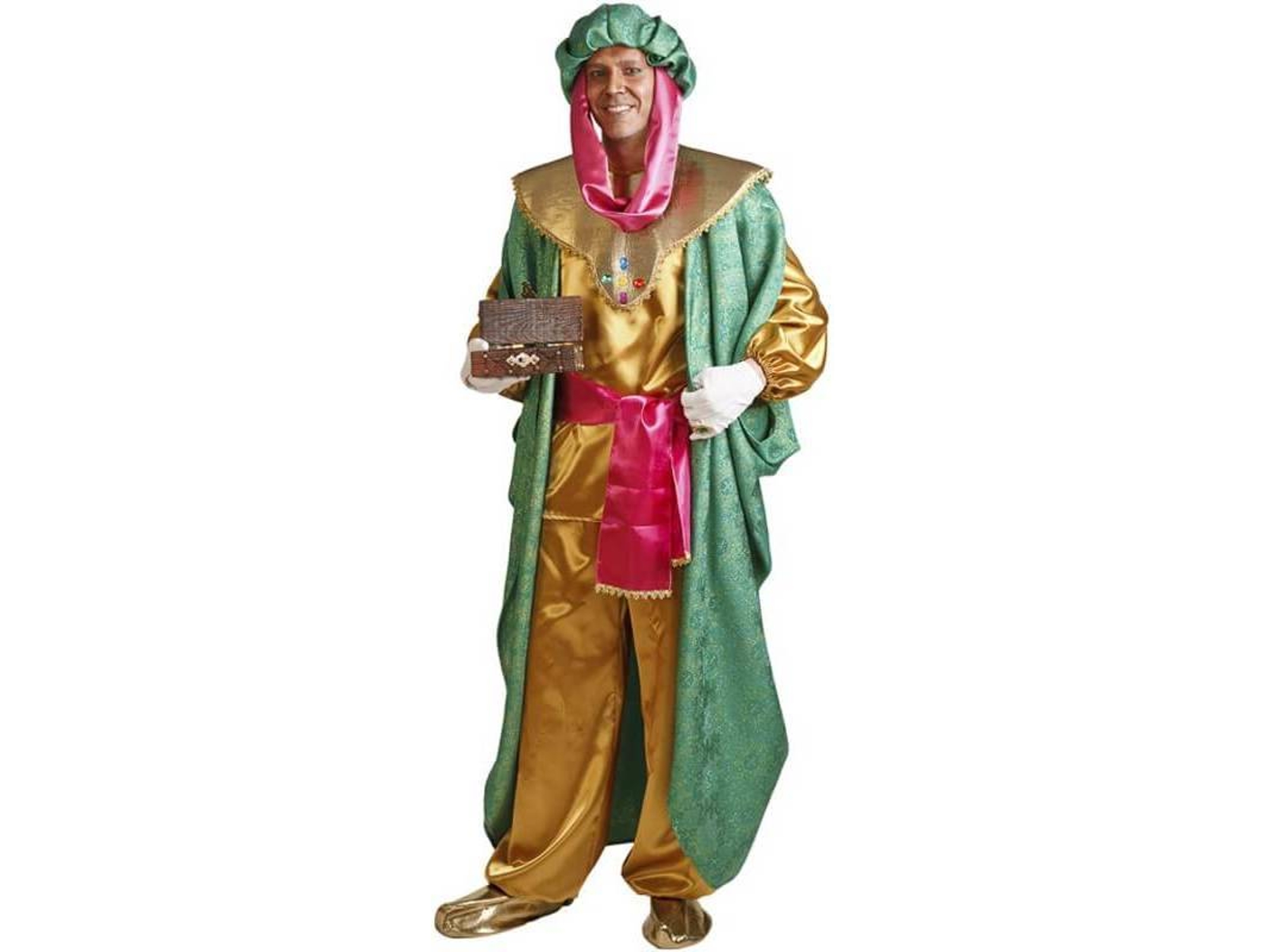 Disfraz de Hombre DISFRAZZES Rey Baltasar (Talla: Talla Universal)