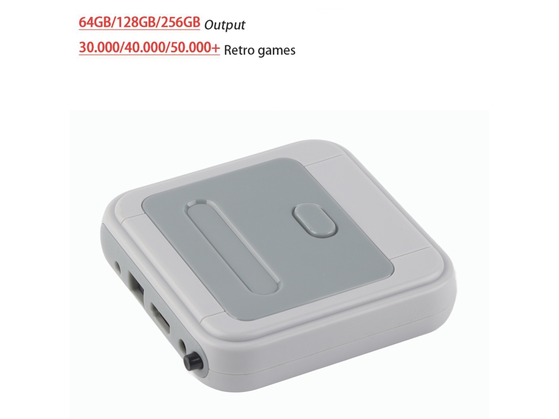 Consola de juegos retro inalámbrica, mini reproductor de videojuegos para TV, consola de juegos portátil
