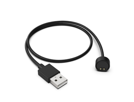 Cable de carga para reloj Xiaomi Mi Band 5/6/7 Mijobs, longitud: 45 cm (negro)