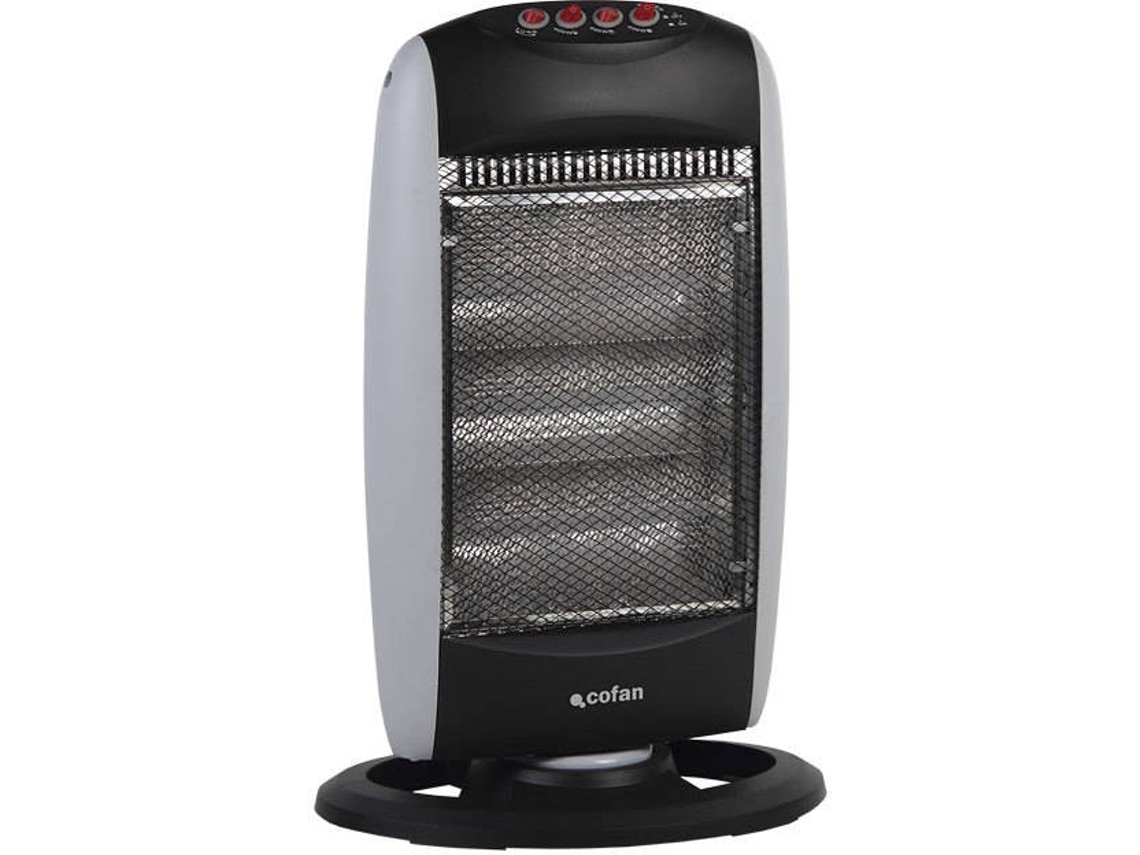 Estufa Halogena Oscilante Mod.Noruega 400/800/1200W