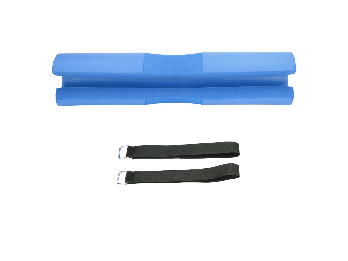 Coxa De Barra Barbell Pad Para Proteção De Pescoço E Ombro Apoio Para Squats Lunges E Hip Thrusts Azul
