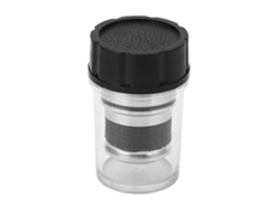 Lente Objetivo De Microscopio 20x Con Interfaz Rms, Latón Cromado.