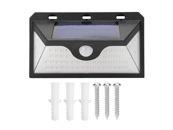 NEVEANCE Lámpara de Pared Solar con Sensor 54LED Tipo B para Exterior Patio Pasillo Accesos Jardín Seguridad