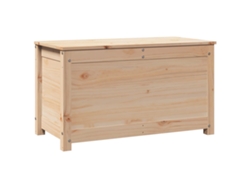 Maison Exclusive - Caja De Almacenamiento Madera Maciza De Pino 80x40x45,5 Cm