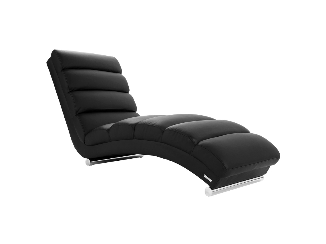 Chaise Longue de Diseño Negra Taylor MILIBOO