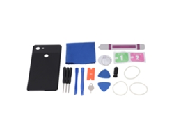 Cubierta Trasera De Cristal Negro Para Google Pixel 3xl De 6,3 Pulgadas Con Kit De Herramientas De Reparación.