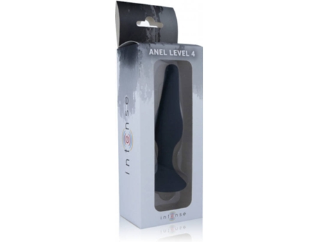 Estimulador INTENSE ANAL TOYS Nivel Anal Intenso 4 15.5 cm Negro