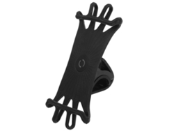 Soporte Universal Para Teléfono De Bicicleta Con Correa De Silicona Elástica Y Rotación De 360 Grados.