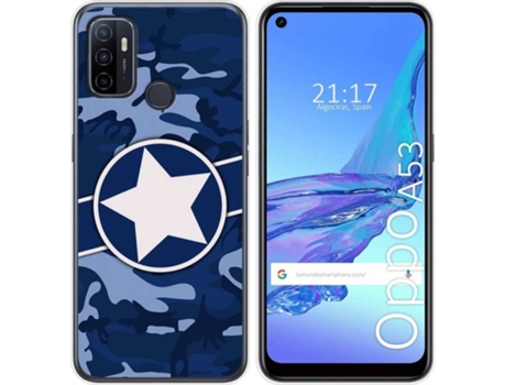 Carcasa Oppo A53 / A53s TUMUNDOSMARTPHONE Camuflaje 03 Multicolor
