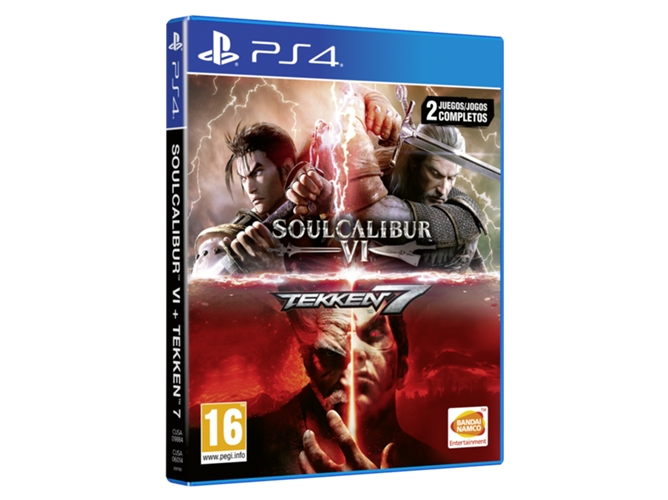 Juego PS4 Tekken 7 + Soulcalibur VI (Lucha - M16)