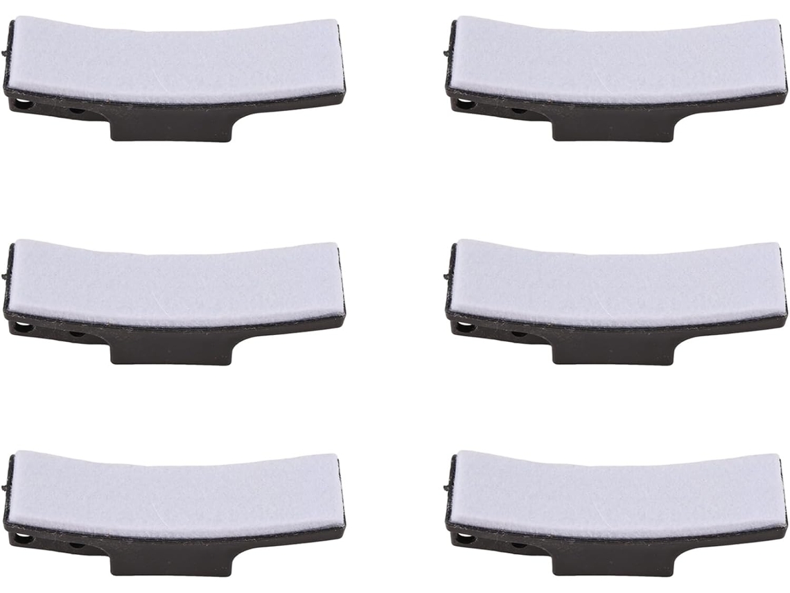 Juego de 6 pastillas de freno para bicicleta estática SFUSHOS