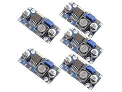 5 Módulos Convertidores Reductores Cc-cc Lm2596s Salida De Alimentación 1,25 V-35 V