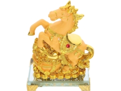 Figura De Caballo De Pie, Decoración De Resina, Adorno Para Oficina Y Hogar, Año De
