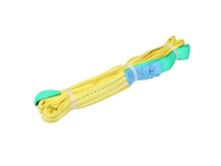 Cadena De Elevación Flexible De 3 M/9,8 Pies Y 2 Toneladas De Poliéster Con Doble Argolla Para Elevación Industrial.