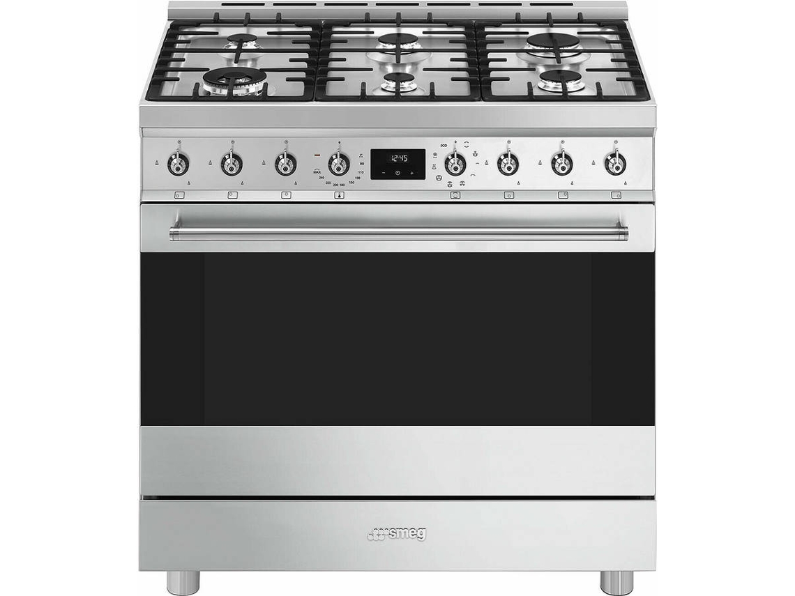 Cocina SMEG Série Sinfonia C9GMX2 (115 L - Eléctrico y Gas Natural - Inox)