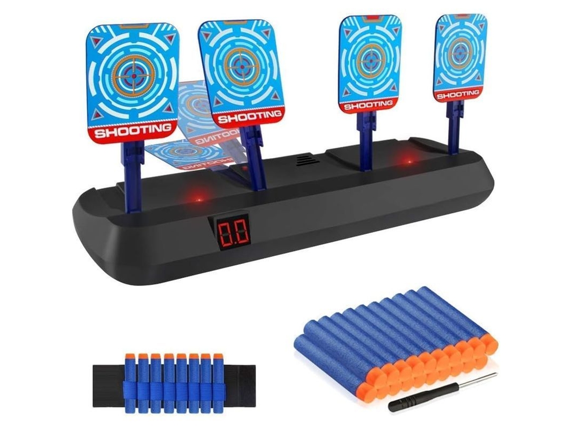 Diana Electrónica Digital Con Recarga Automática, Efectos De Luz Y Sonido Para Juguetes De Tiro.