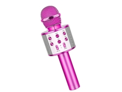 Micrófono De Karaoke Inalámbrico Bluetooth, Dispositivo Portátil Multifuncional Con Altavoces Y Cancelación De Ruido Para Fiestas Y Regalos.