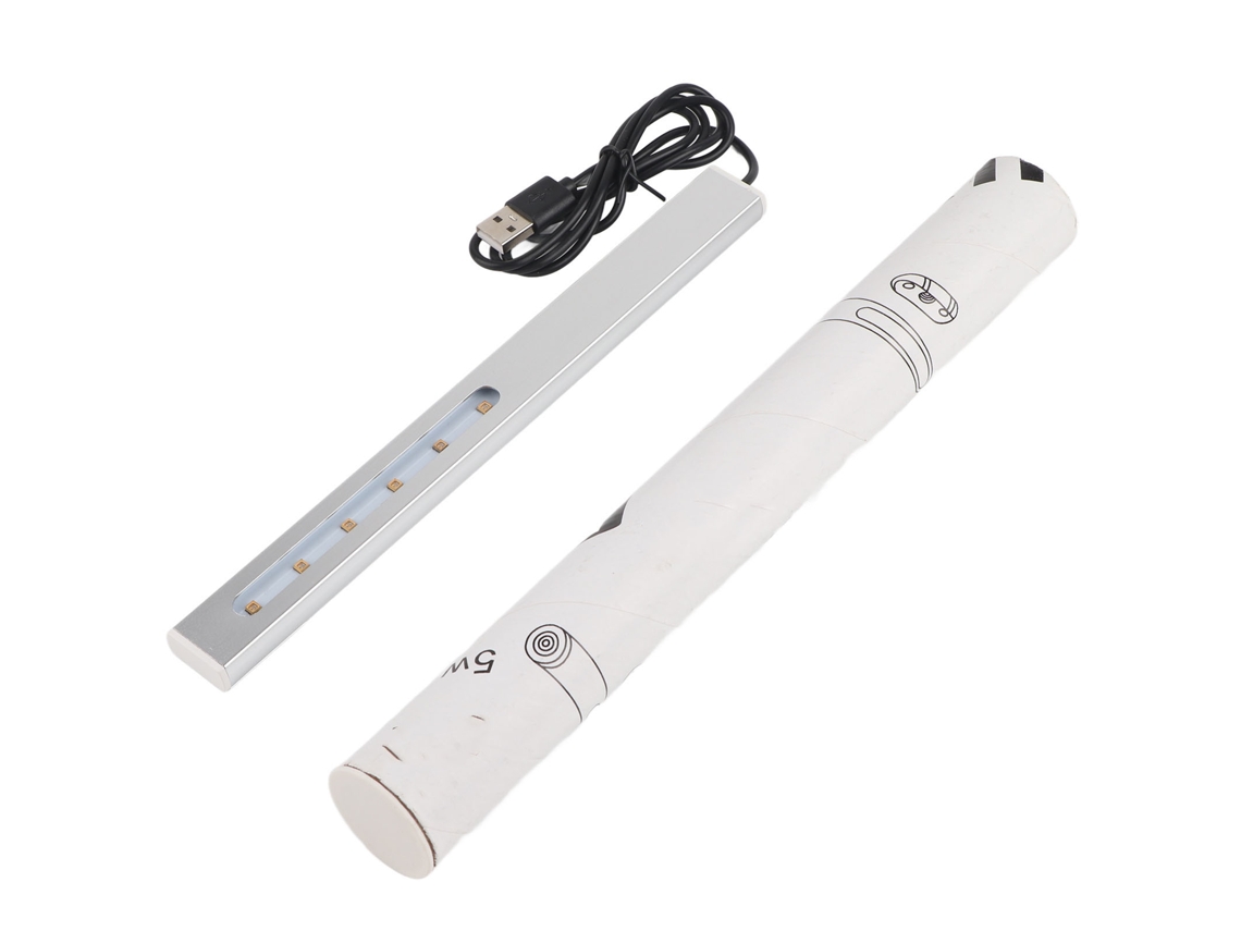 Luz De Limpieza Uv Portátil 5w Para Hogar Y Salón, Desinfección Rápida, Diseño Compacto Y Seguro