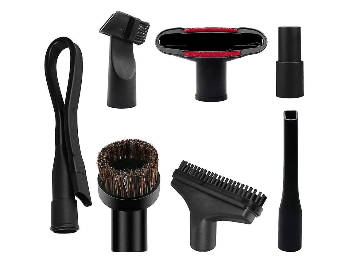 Juego De 7 Accesorios Universales Para Aspiradoras Con Boquilla De 32 Mm Y 35 Mm. Diseño Ergonómico.