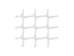 MALLA PLASTICA CUADRADA 1x1 cm BLANCA 1x25 m