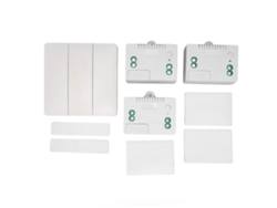 Kit De Interruptor De Luz Inalámbrico De 3 Vías Autoalimentado Con Control Remoto Para El Hogar Y La Oficina.