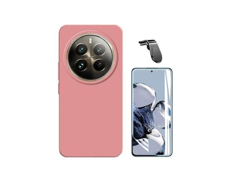 Kit De Película De Hidrogel De Cubierta Frontal Completa + Cubierta De Silicona Líquida + Soporte Magnético L Conducción Segura Coche PHONECARE Par...