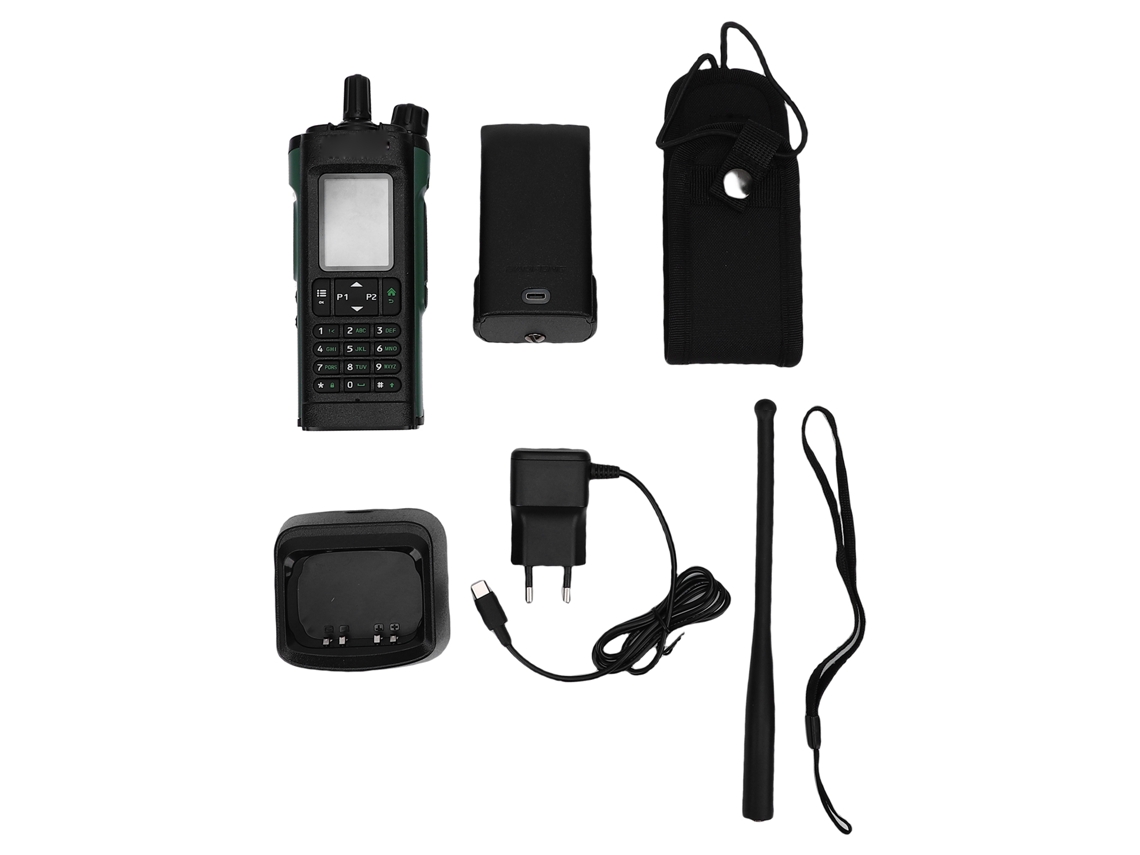 Radioaficionado Walkie-talkie 10w Gps Noaa Weather Vhf Uhf De Mano