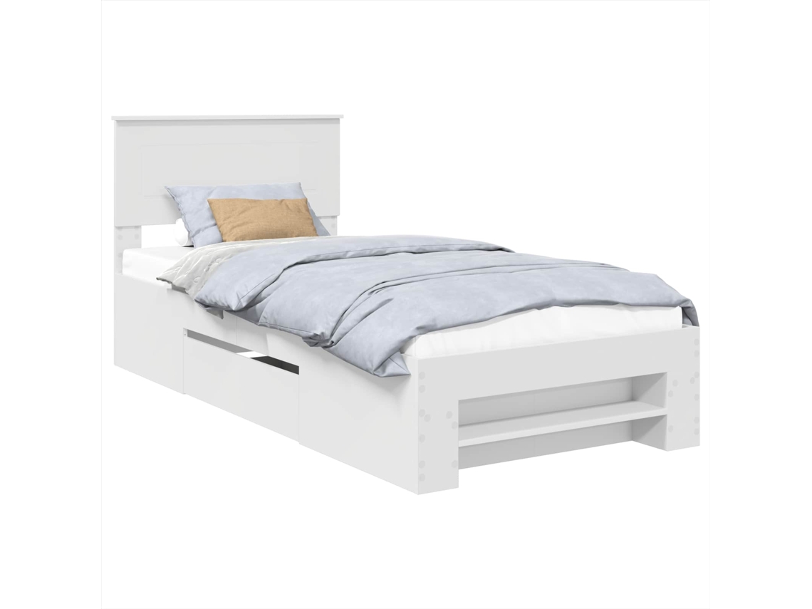 Maison Exclusive - Estructura De Cama 80 X 200 Cm Madera De Ingeniería