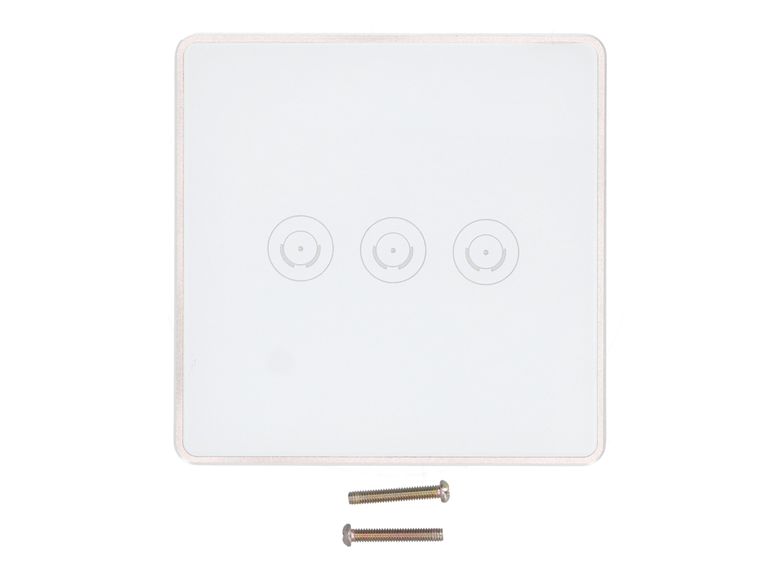 TRUYUETY Interruptor Táctil Inteligente Blanco Controlador Wi-Fi Inalámbrico Remoto 100-240V AC