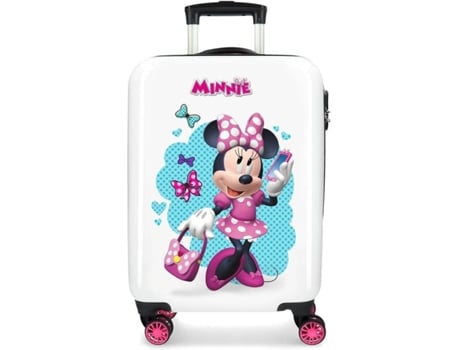 Maleta de Viaje DISNEY Minnie Good Mood (Cabina - Multicolor - 34 x 55 x 20 cm)