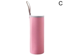 Tapa térmica rosa de 550 ml, tapa de cristal, tapa de cristal Ly Ebike (c)