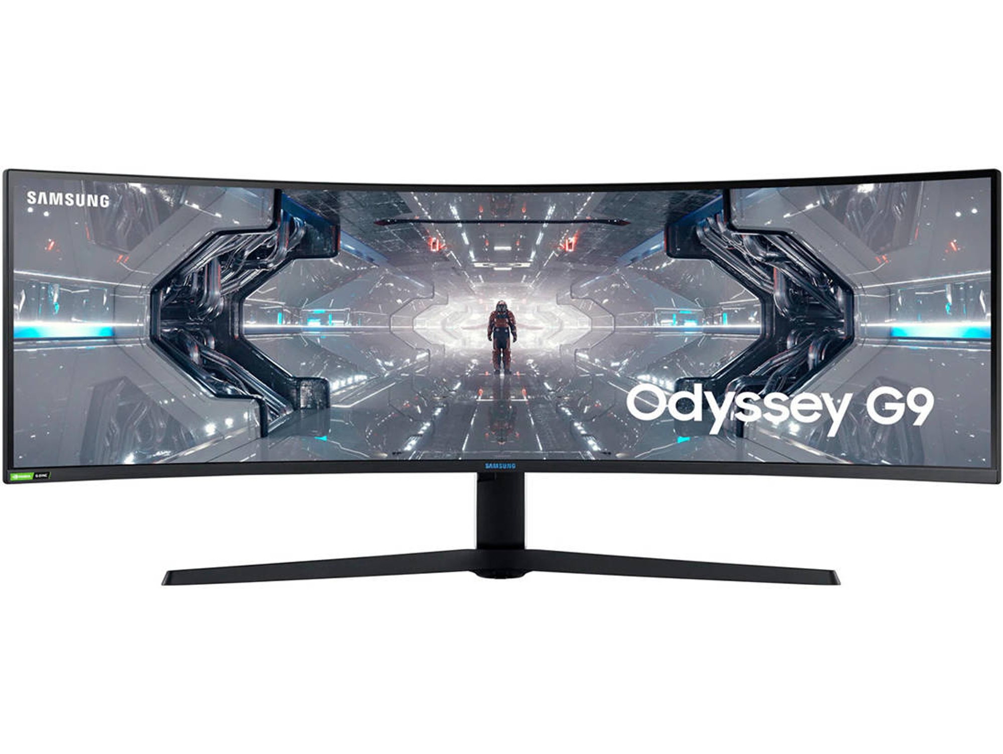 Monitor Curvo Gaming SAMSUNG Odyssey G9 LC49G95TSSRXEN (49'' - 1 ms - 240 Hz - G-SYNC y FreeSync)