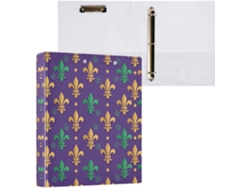 Besportble Carpeta De Anillas Redondo Con Portapapeles Y Oficina Pvc. 27,9 X 21,6 Cm 31,5 27 6
