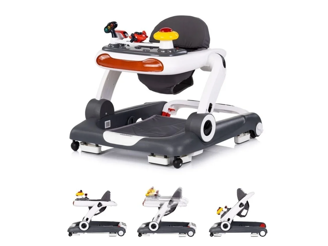 Andador 4 En 1 Little Explorer De Chipolino - Grey