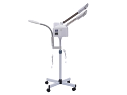 Vaporizador facial, nanotecnología, altura ajustable, blanco (OEM)