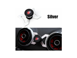 Soporte de teléfono para coche Audi A3, S3, RS3, 8 V, giratorio 360°, magnético, GPS, accesorios de estilo, plateado, Ehstmind