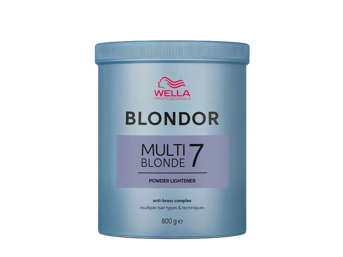Decolorante en polvo Wella Blondor Multi Blonde 7 (800 g)