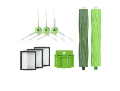 Adecuado para Irobot Roomba I7 E5 E6 I7 Robot aspirador con filtro Hepa, cepillo lateral, cepillo rodante, deflector de polvo