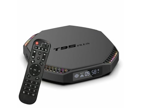 Android 11.0 Tv Box T95 Plus 4Gb 32Gb Rk3566 Quad Core 64-Bit Cortex-A55 Cpu 2.4Ghz/5Ghz Wifi De Doble Banda 8K 4K Ultra HD Bluetooth 4.0 BISBISOUS