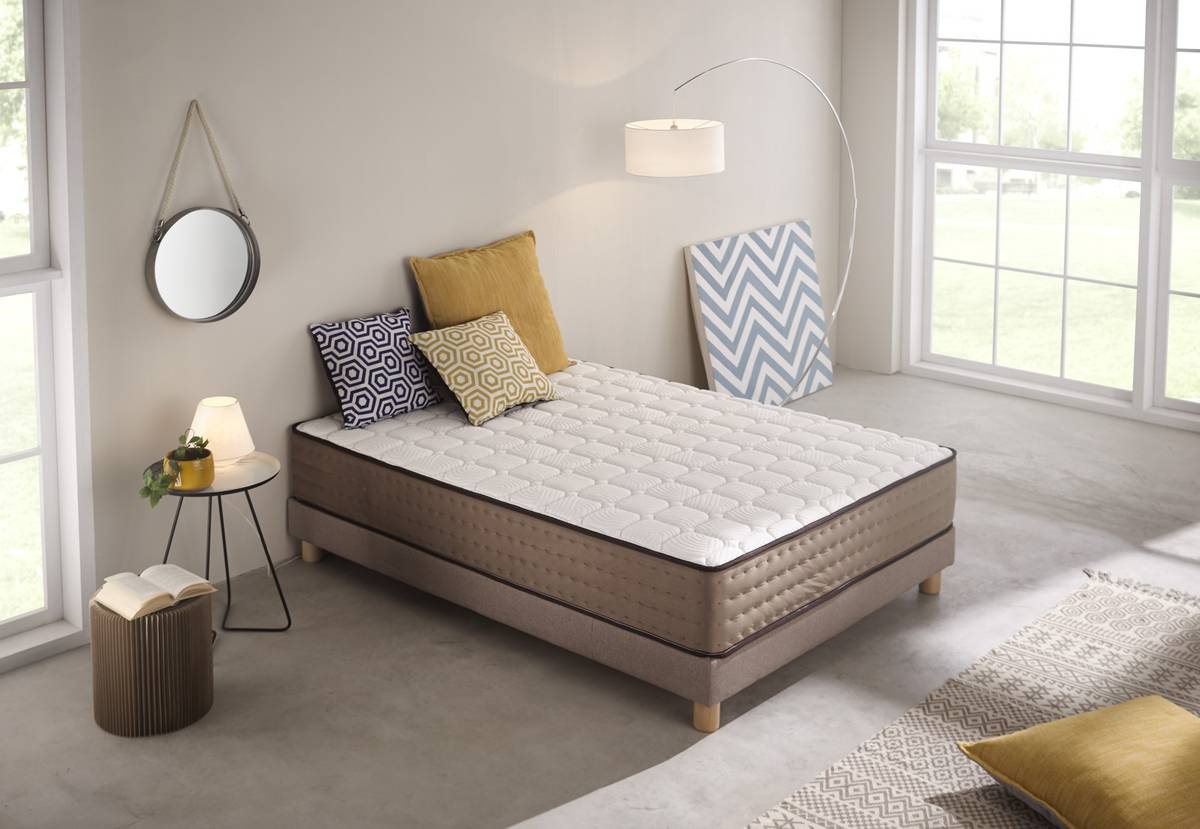 Colchón MATRIS Visco Grafeno Exclusivo (Espuma RH - 80x190x30cm)